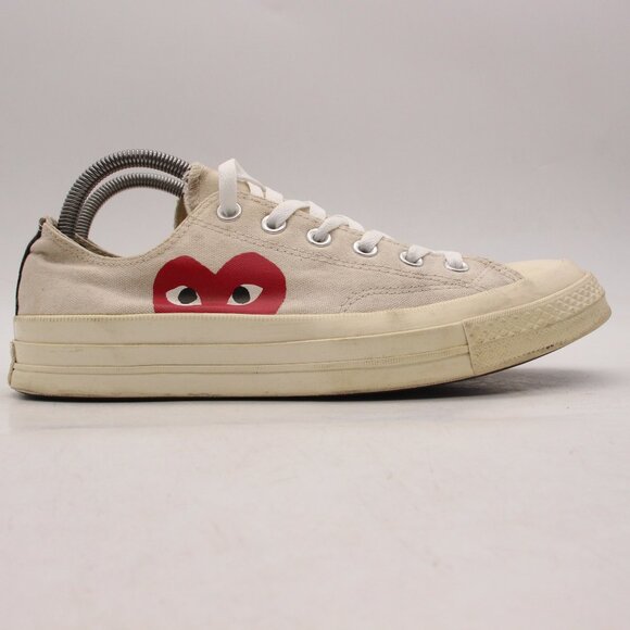 Converse Comme des Garçons Play x Chuck 70 Low Milk 2015 Men 8 Women 10 150207F - Picture 1 of 9